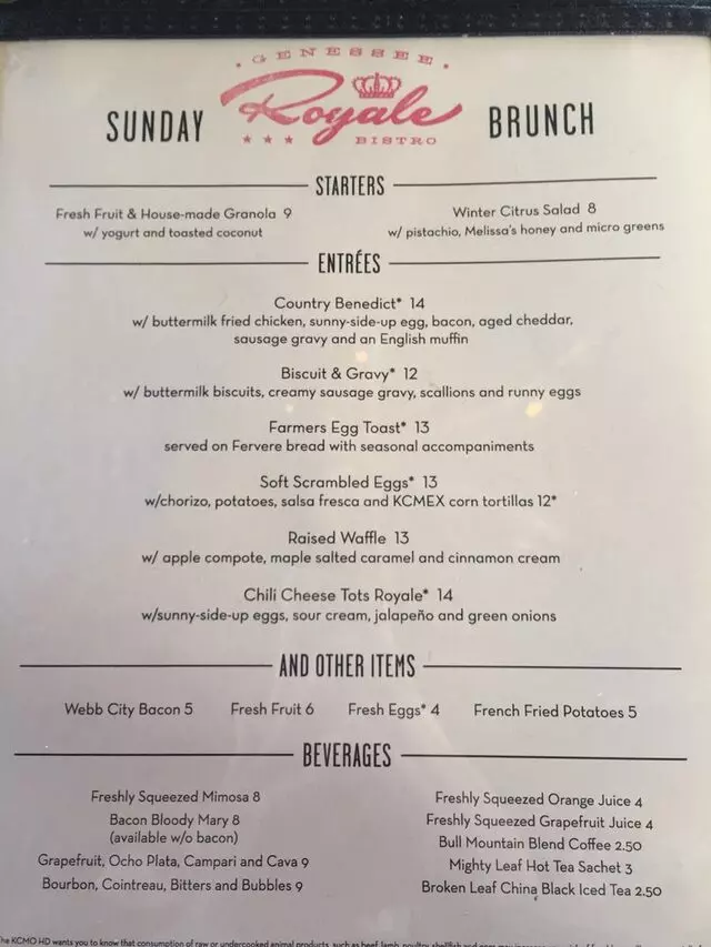 Genessee Royale Bistro