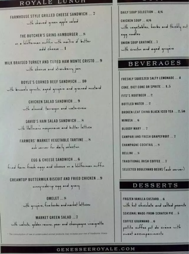 Genessee Royale Bistro