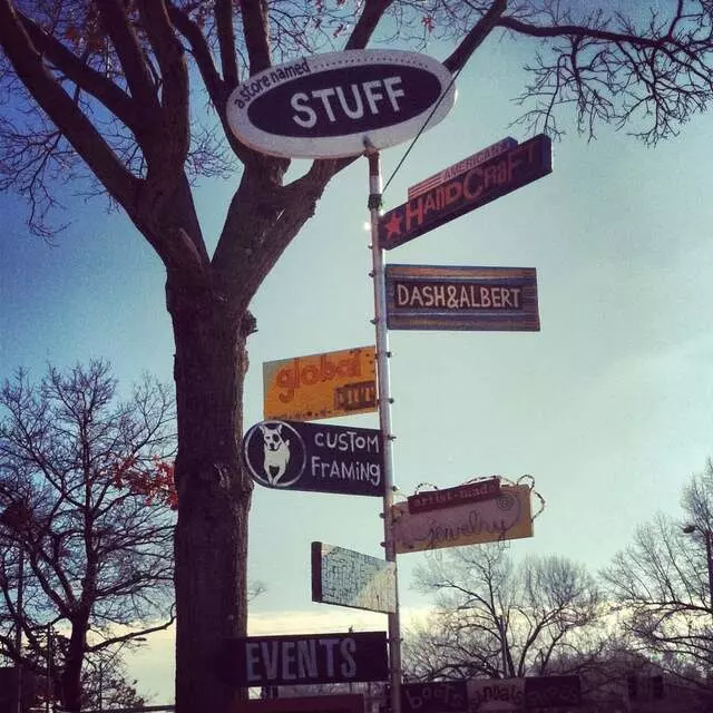 a store named STUFF