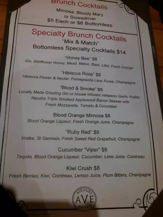 Avenues Bistro