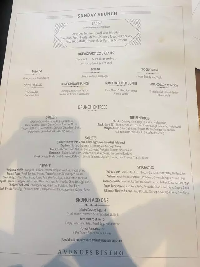 Avenues Bistro