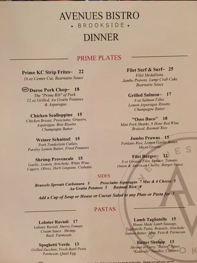 Avenues Bistro