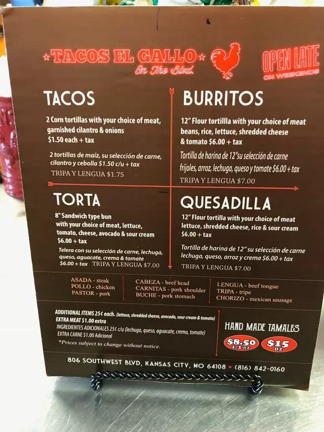 Tacos El gallo