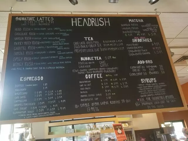 Headrush Roasters Coffee & Tea