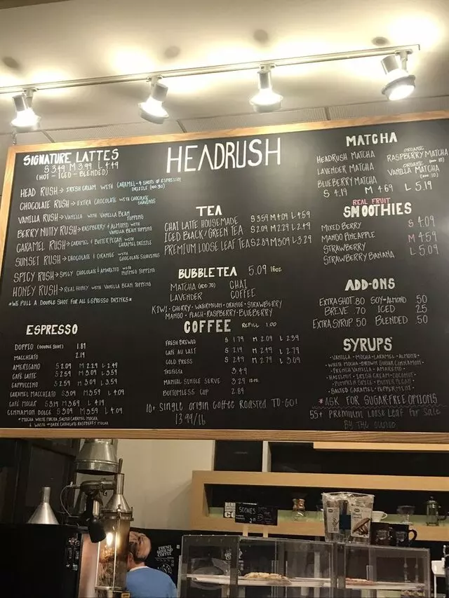 Headrush Roasters Coffee & Tea