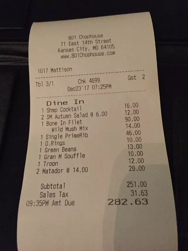 801 Chophouse