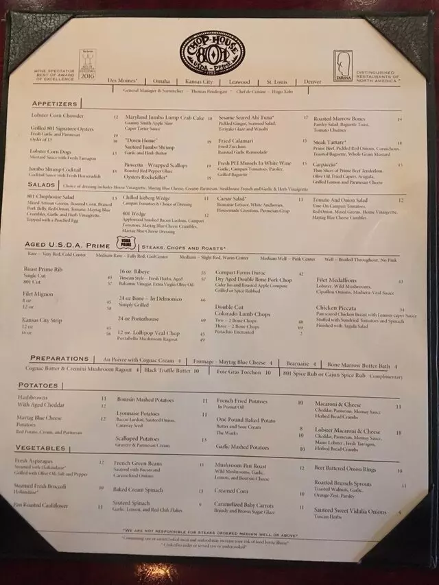801 Chophouse