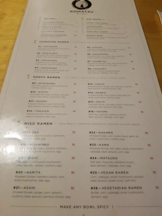 Komatsu Ramen