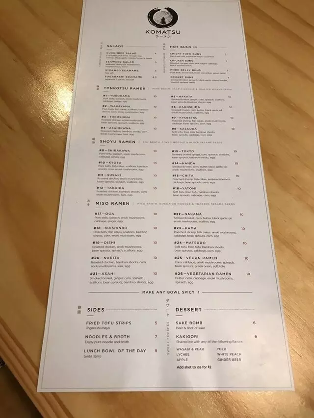 Komatsu Ramen