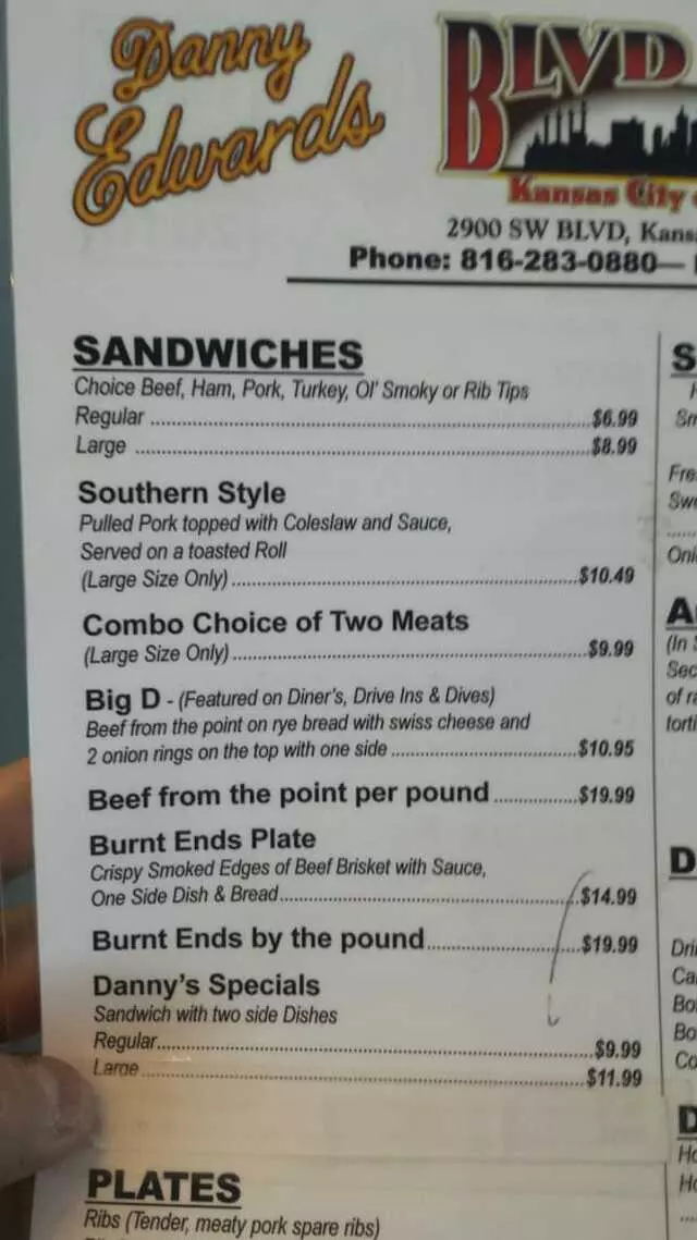Danny Edward’s Boulevard BBQ