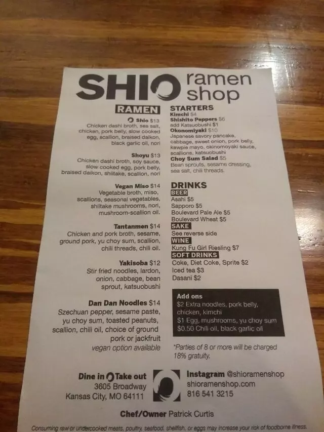 Shio Ramen Shop