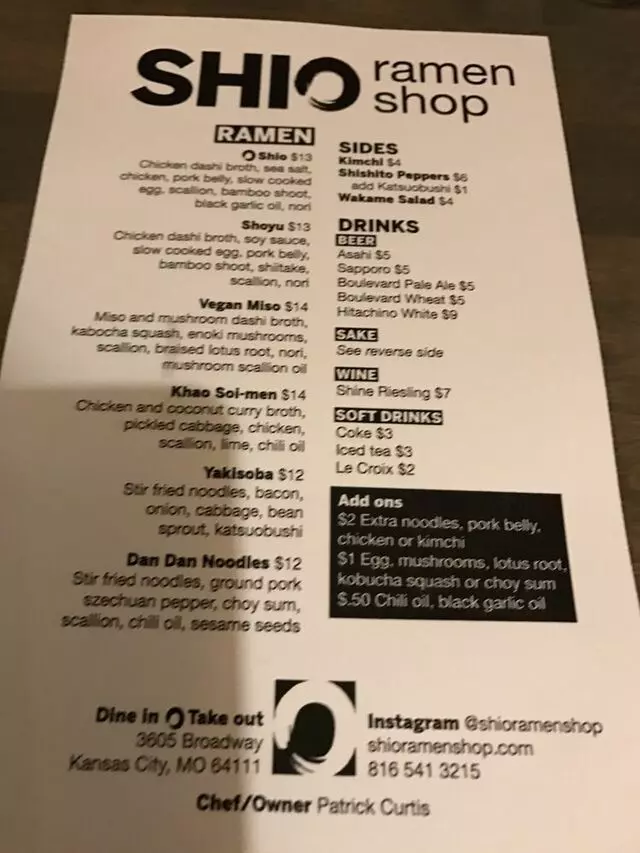 Shio Ramen Shop
