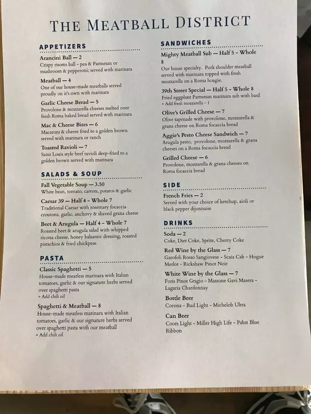 Meatball District
