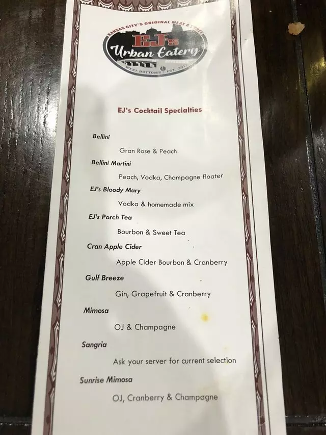 EJ’s Urban Eatery