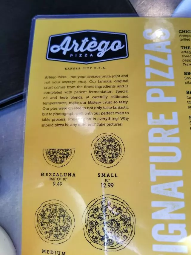 Artego Pizza