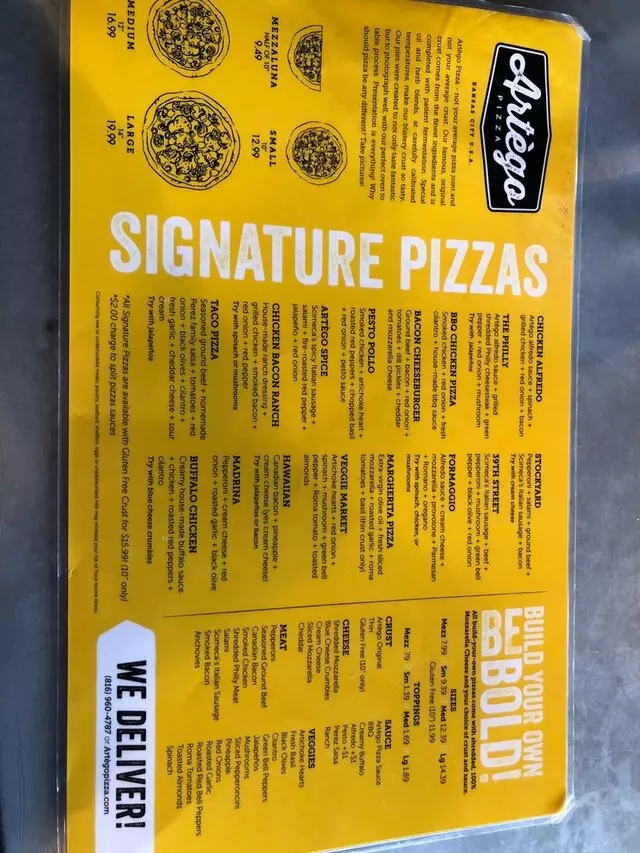 Artego Pizza