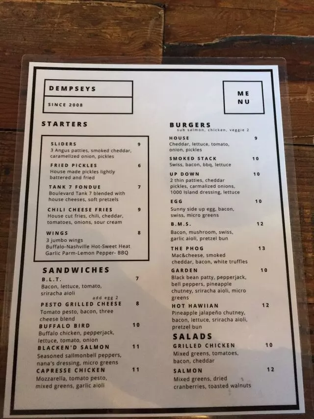 Dempsey’s Westport