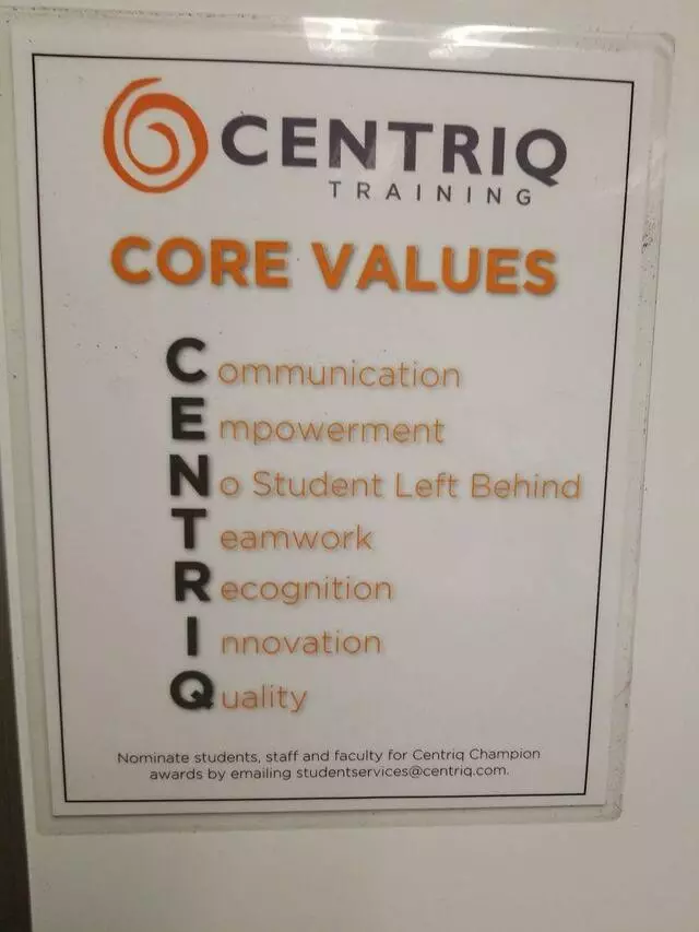 Centriq Training