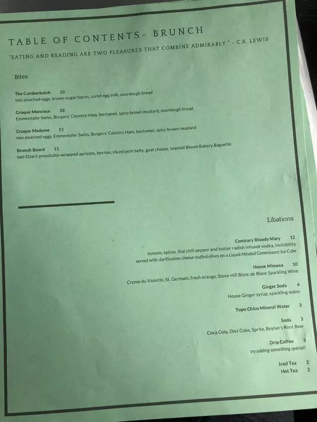 Afterword Tavern & Shelves