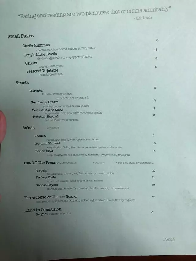 Afterword Tavern & Shelves