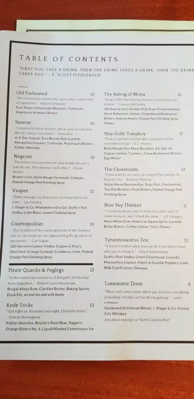 Afterword Tavern & Shelves