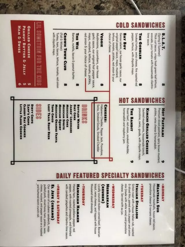 Bay Boy Specialty Sandwiches