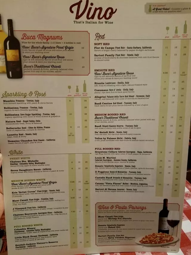 Buca di Beppo Italian Restaurant