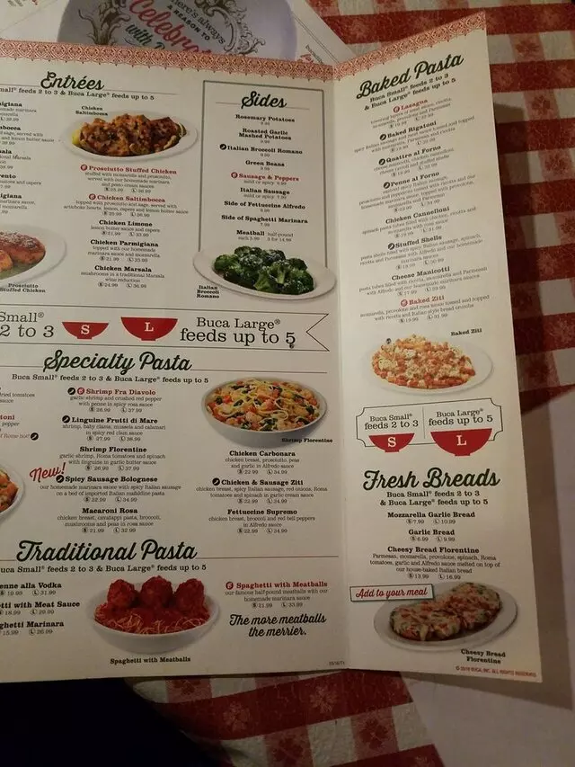 Buca di Beppo Italian Restaurant