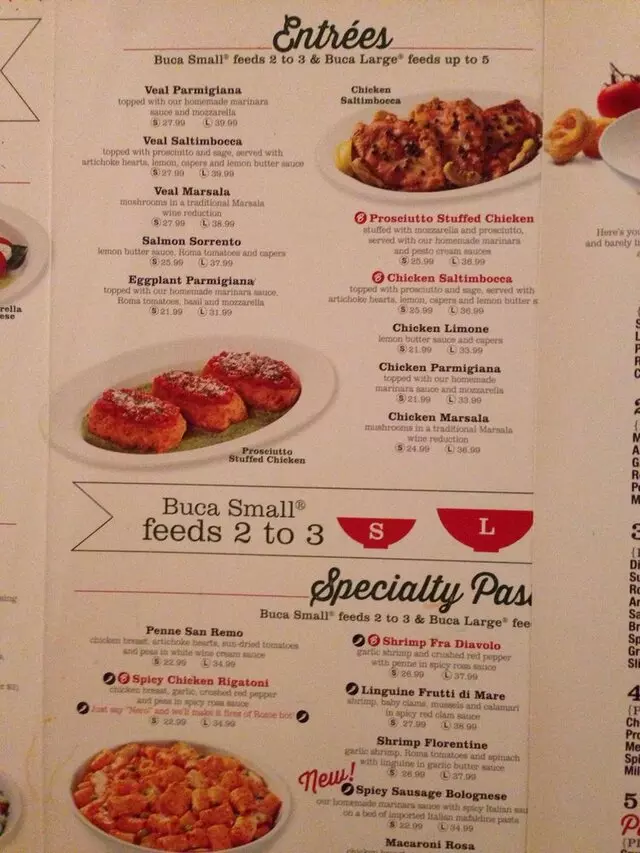 Buca di Beppo Italian Restaurant