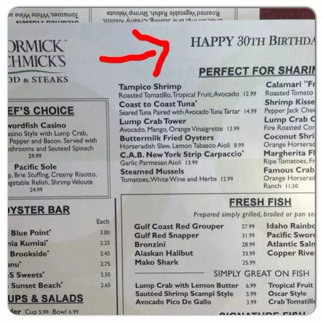 McCormick & Schmick’s Seafood & Steaks