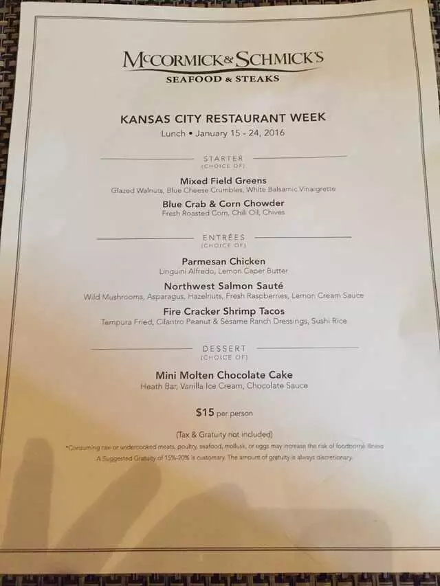 McCormick & Schmick’s Seafood & Steaks