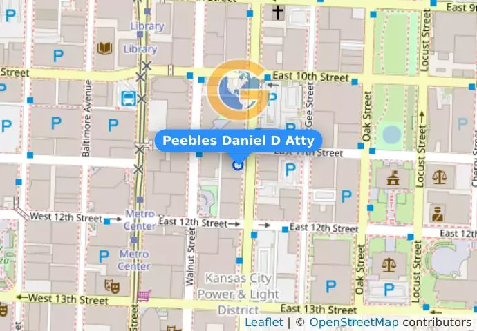 Peebles Daniel D Atty